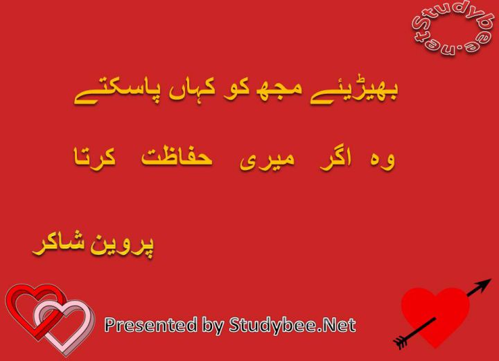 Bhariay muj ko kahan pa saktay wo agr mery hifazat krta