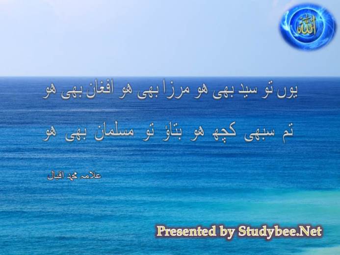 Allama Iqbal famous Poetry in Urdu with pictures