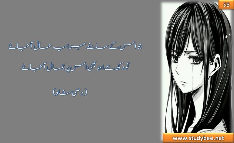 jo us k samnay mera ye hal ajaye to dukh say aur b us par jamal a jaye