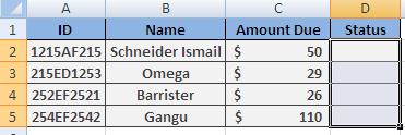 Data Validation choose from list Excel