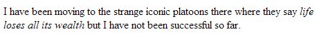 HTML Formatting Emphasize Text