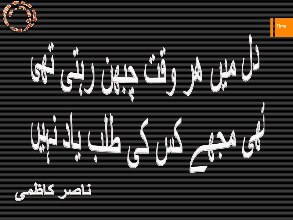 Dil main har waqt chubhan rehti thi, thi muj kis ki talab yad nahi