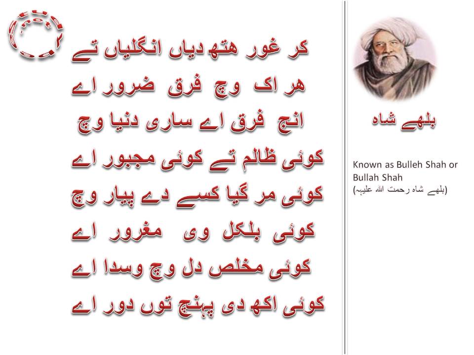 Kar ghor hath dian unglian te, har ik wich farq zaroor aye